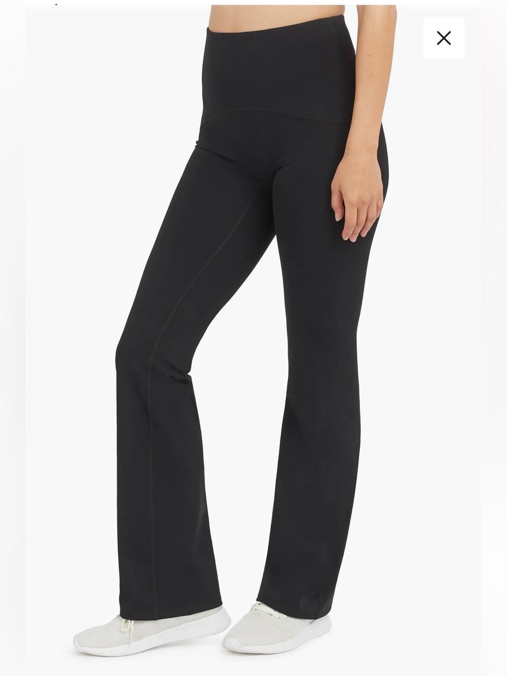 SPANXshape™ Booty Boost Black Flare Pants